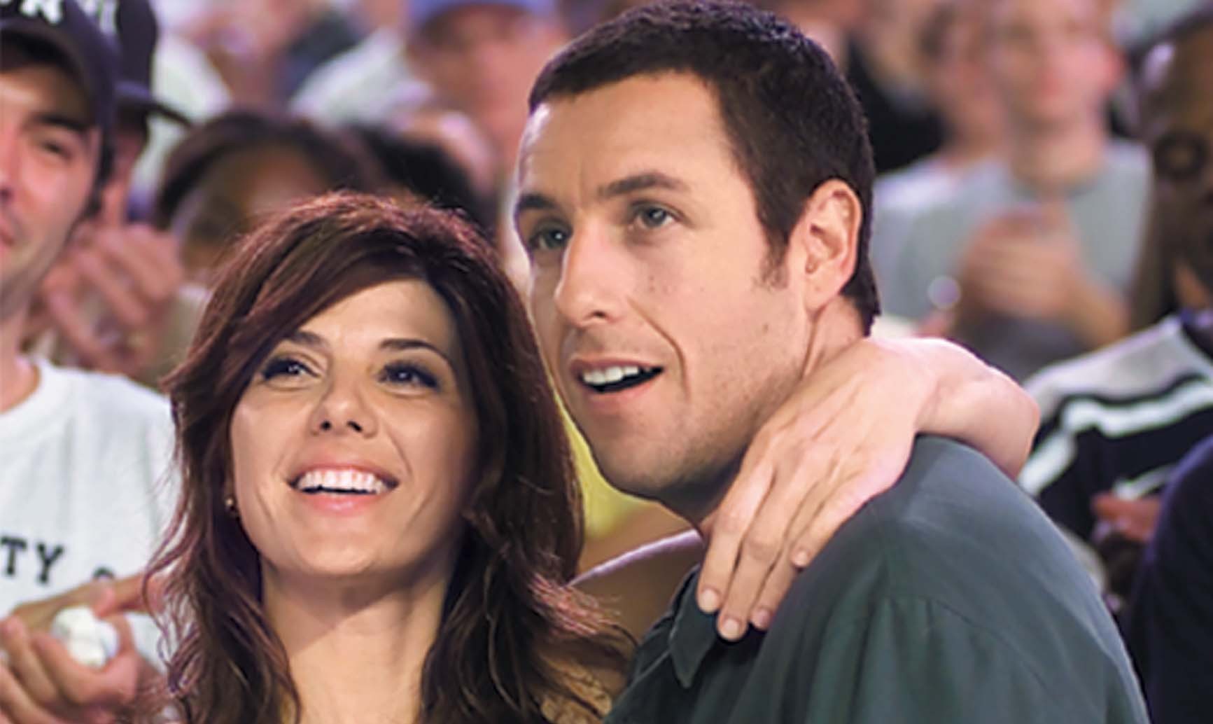 Still of Marisa Tomei and Adam Sandler in Anger Management (2003)