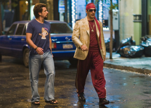 Still of Adam Sandler and John Turturro in You Don't Mess with the Zohan (2008)
