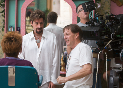 Still of Adam Sandler and Dennis Dugan in You Don't Mess with the Zohan (2008)