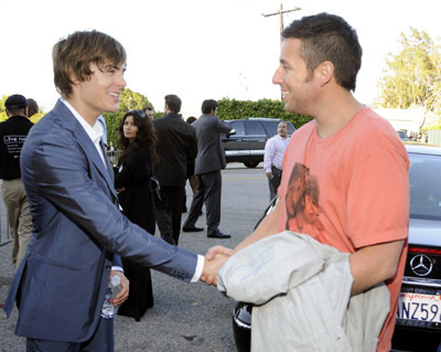 Adam Sandler and Zac Efron at event of 2008 MTV Movie Awards (2008)