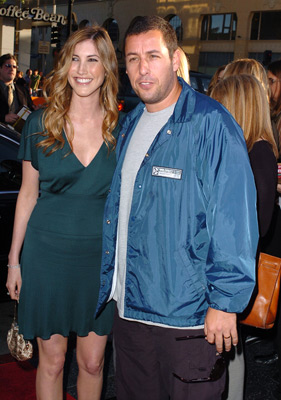 Adam Sandler and Jackie Sandler at event of The Longest Yard (2005)