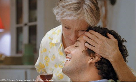 Still of Adam Sandler and Cloris Leachman in Spanglish (2004)