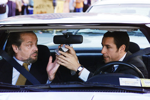 Still of Jack Nicholson and Adam Sandler in Anger Management (2003)