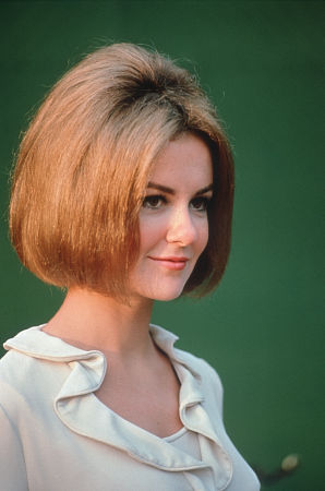 Shelley Fabares at a Luci Johnson party, 1966