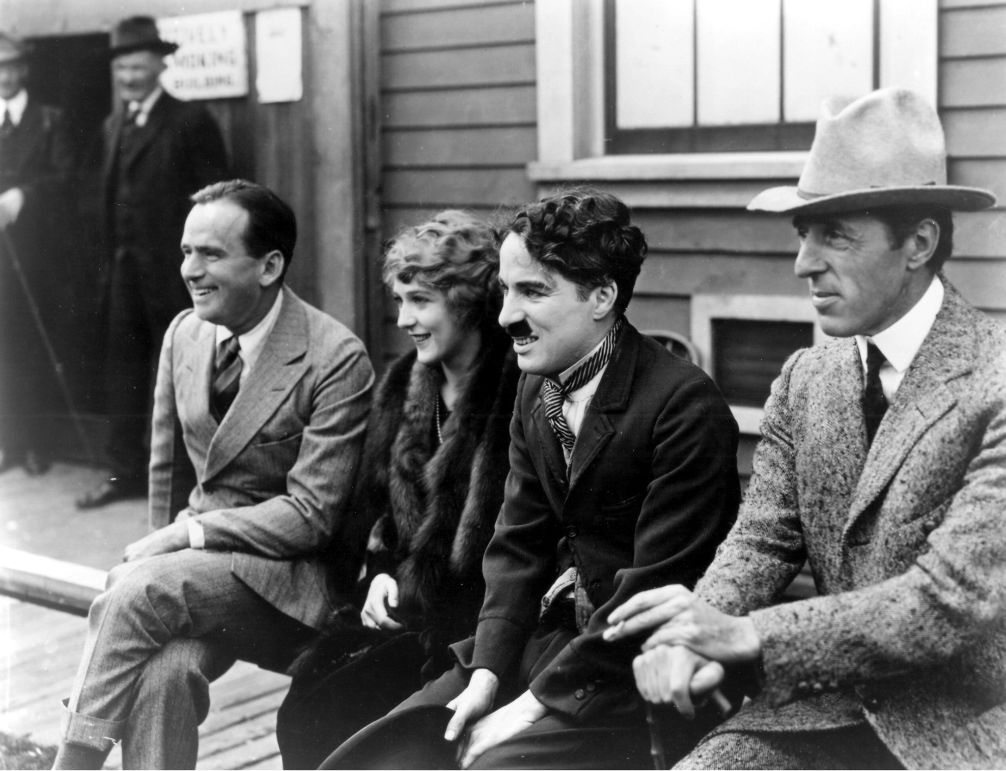 Charles Chaplin, D.W. Griffith, Douglas Fairbanks and Mary Pickford