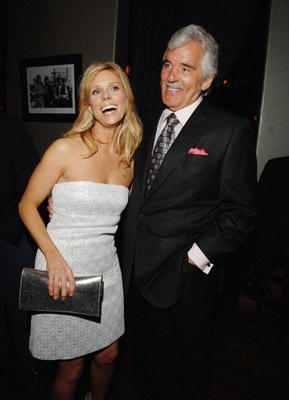 Dennis Farina and Cheryl Hines at event of The Grand (2007)