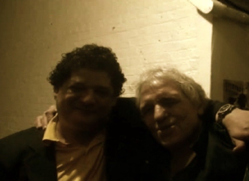Mentor Abel Ferrara and Prodigies Francisco De Arriba. Producers of Six Days in the Life of a Genius