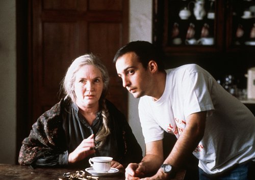 Fionnula Flanagan and Alejandro Amenábar in The Others (2001)