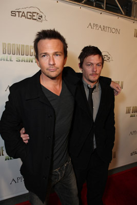 Sean Patrick Flanery and Norman Reedus at event of The Boondock Saints II: All Saints Day (2009)