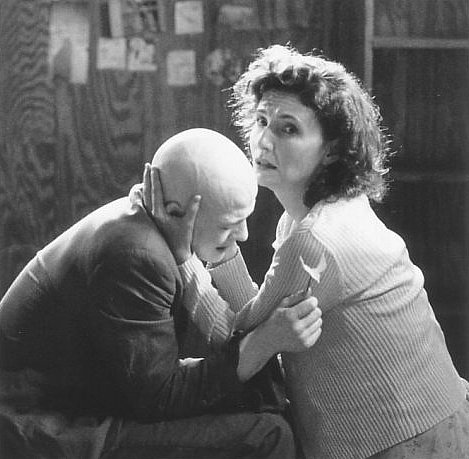 Still of Sean Patrick Flanery and Mary Steenburgen in Powder (1995)