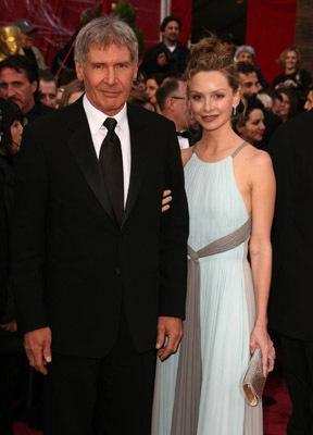 Harrison Ford and Calista Flockhart at event of The 80th Annual Academy Awards (2008)