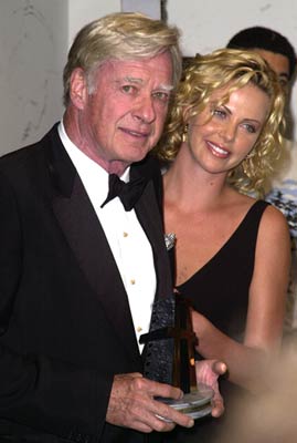 Charlize Theron and John Frankenheimer