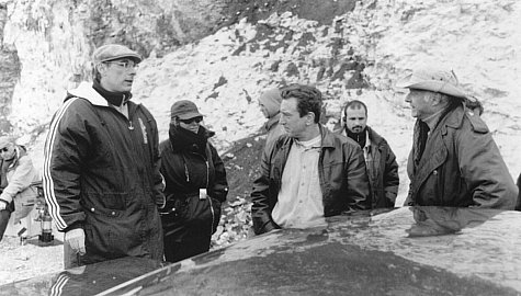 Robert De Niro and John Frankenheimer in Ronin (1998)