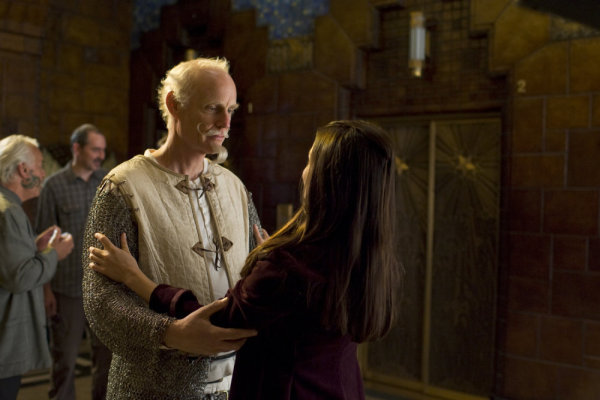 Still of Matt Frewer and Caterina Scorsone in Alice (2009)