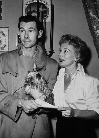 Johnny Carson and Eva Gabor, circa 1953.