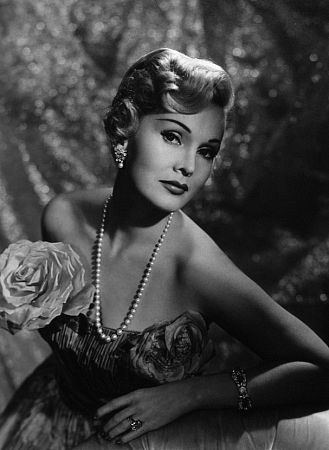 Zsa Zsa Gabor, 1953. Vintage silver gelatin, 16.5x13.5, flushmounted, gold-toned, embossed. $1000 © 1978 Wallace Seawell MPTV