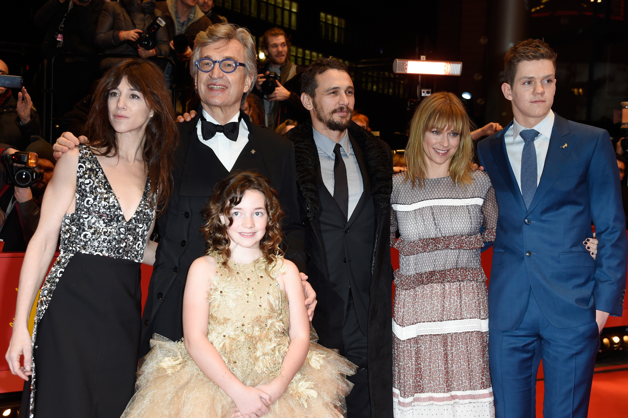 Wim Wenders, Charlotte Gainsbourg, Marie-Josée Croze, James Franco, Robert Naylor and Lilah Fitzgerald at event of Every Thing Will Be Fine (2015)