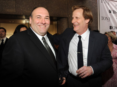 Jeff Daniels and James Gandolfini