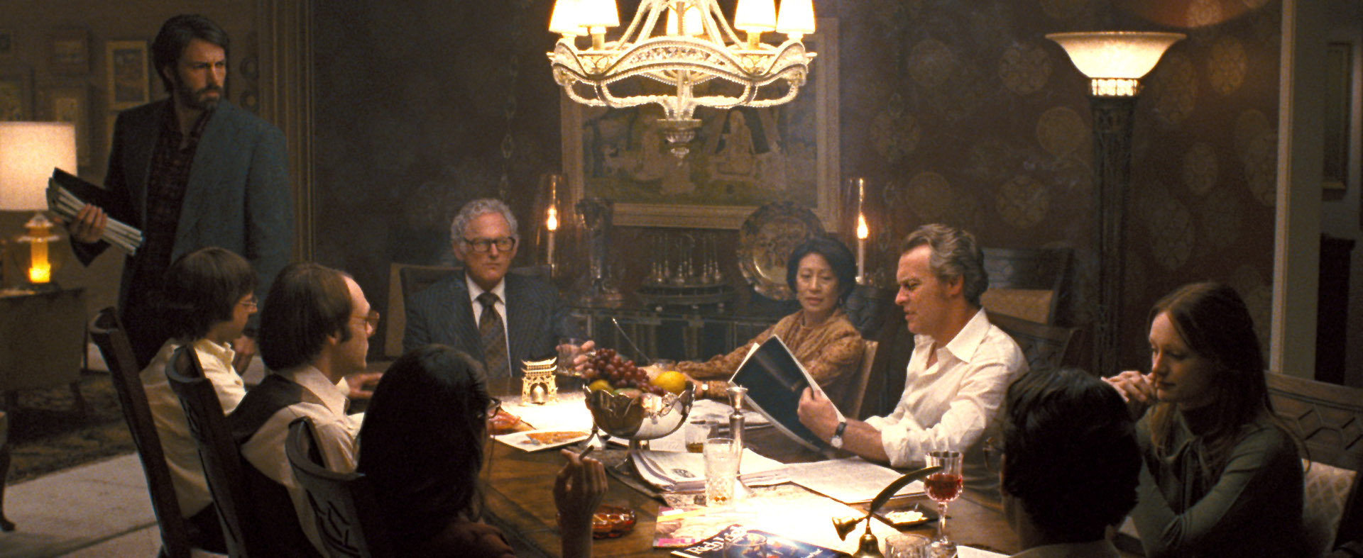 Still of Ben Affleck, Victor Garber, Tate Donovan and Page Leong in Argo (2012)