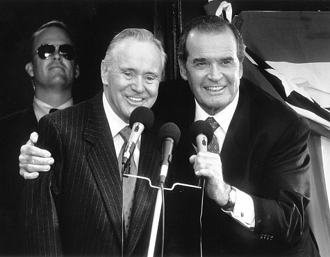 Still of Jack Lemmon and James Garner in My Fellow Americans (1996)