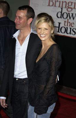 Sarah Michelle Gellar and Adam Shankman at event of Bringing Down the House (2003)