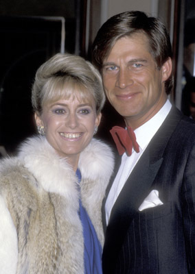 Susan George and Simon MacCorkindale