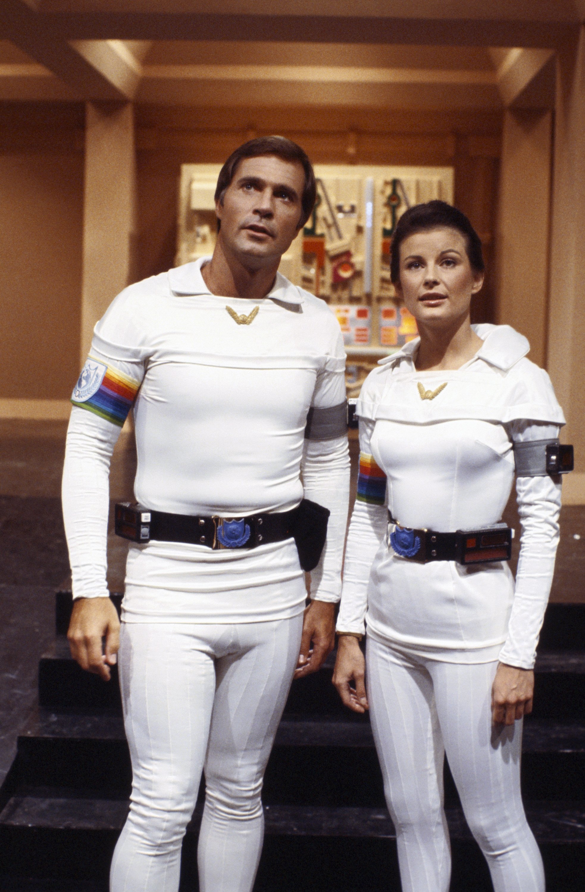 Still of Gil Gerard and Juanin Clay in Buck Rogers in the 25th Century (1979)