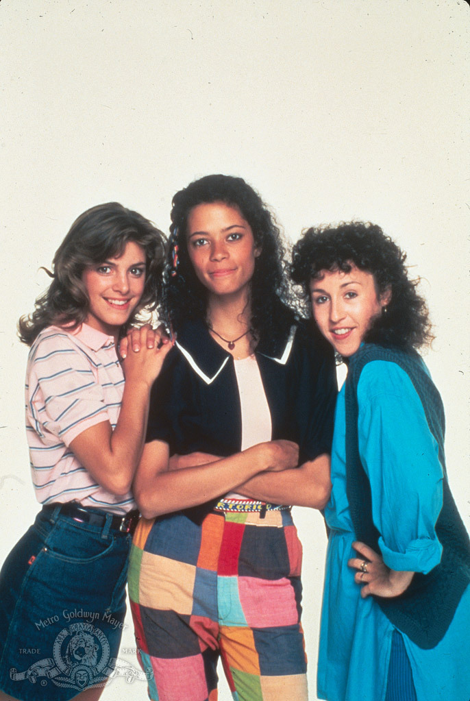 Still of Cynthia Gibb, Erica Gimpel and Valerie Landsburg in Fame (1982)
