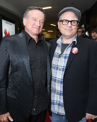 Robin Williams and Bobcat Goldthwait at event of World's Greatest Dad (2009)