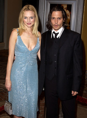 Johnny Depp and Heather Graham at event of From Hell (2001)