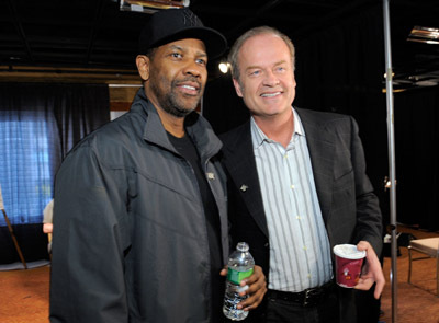 Denzel Washington and Kelsey Grammer