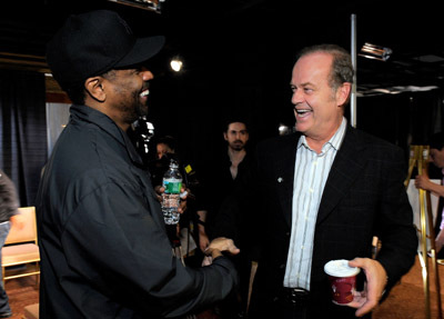 Denzel Washington and Kelsey Grammer