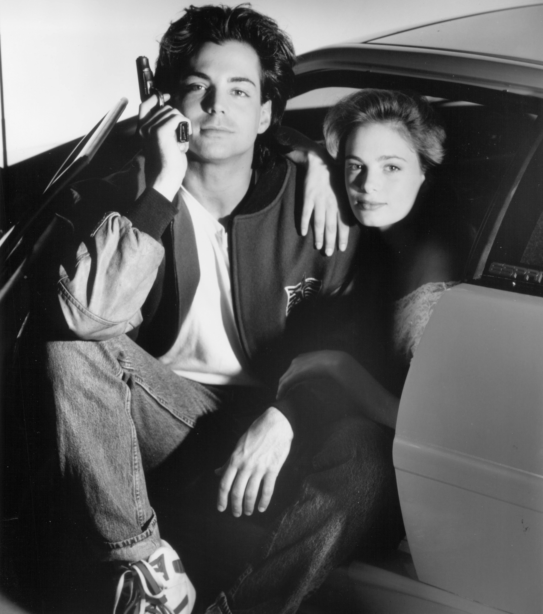 Still of Gabrielle Anwar and Richard Grieco in If Looks Could Kill (1991)