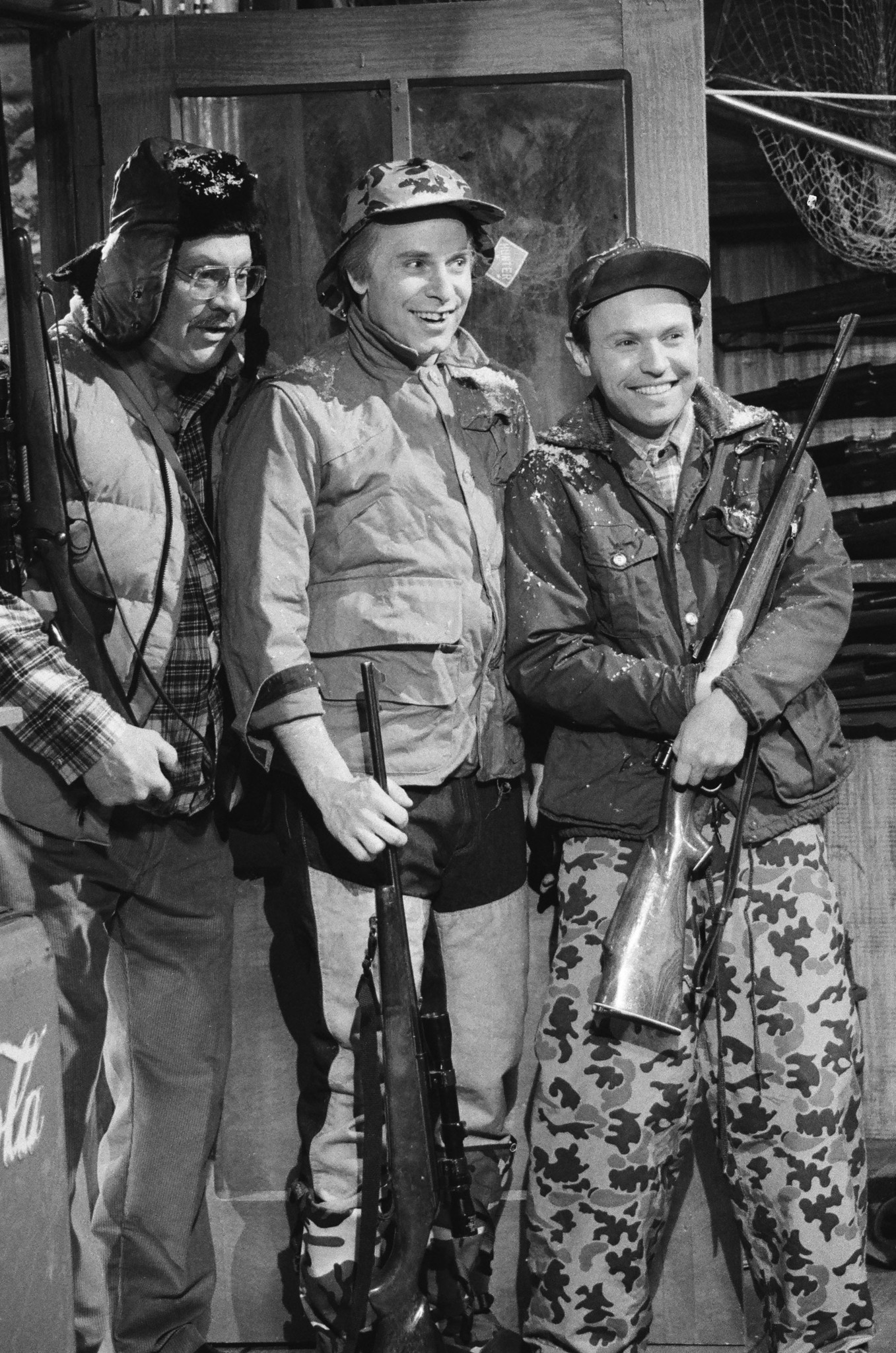 Billy Crystal, Christopher Guest and Alex Karras at event of Saturday Night Live (1975)