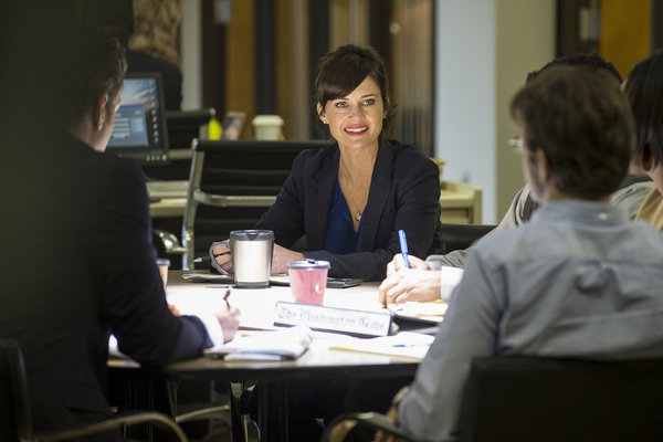 Still of Carla Gugino in Political Animals: The Woman Problem (2012)