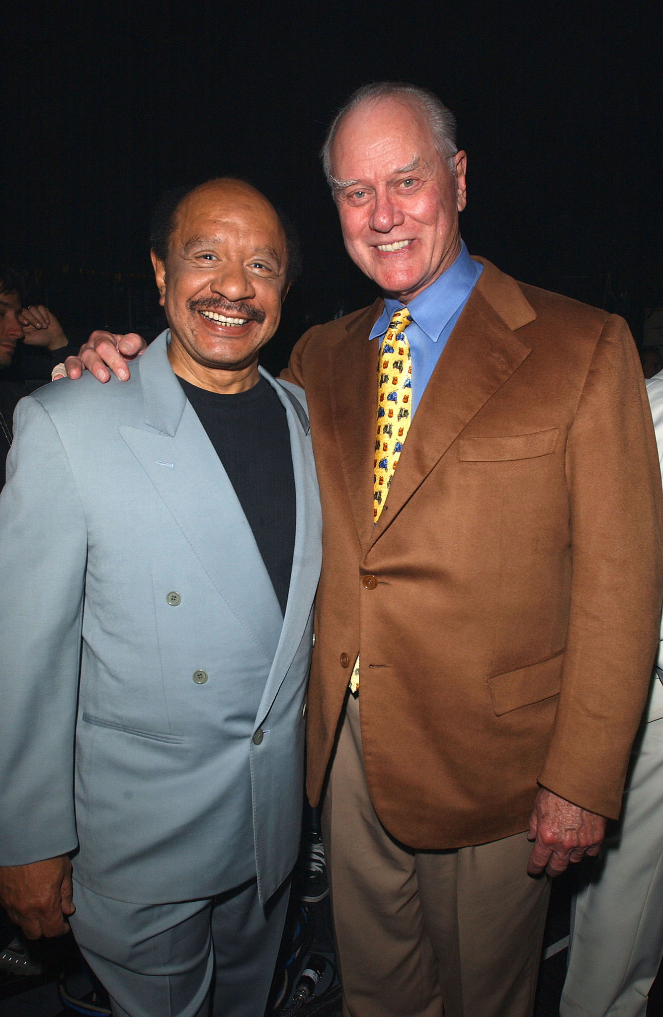 Larry Hagman and Sherman Hemsley