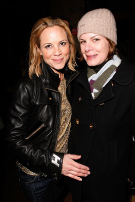 Marcia Gay Harden and Maria Bello