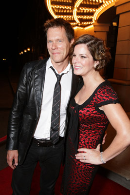 Kevin Bacon and Marcia Gay Harden at event of Rails & Ties (2007)