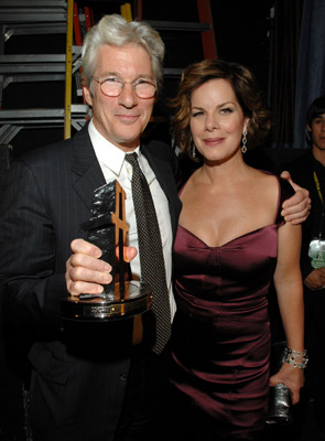 Richard Gere and Marcia Gay Harden