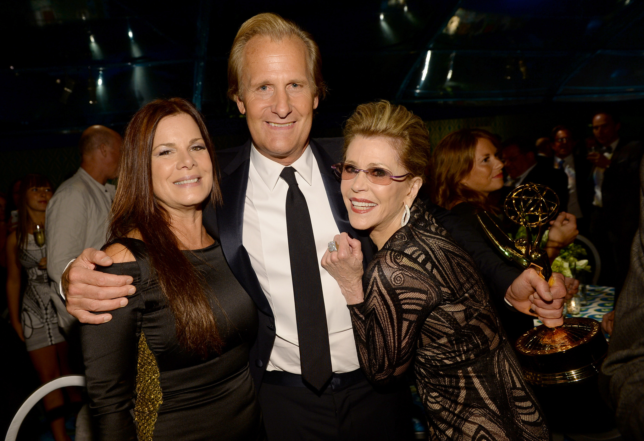 Jane Fonda, Jeff Daniels and Marcia Gay Harden