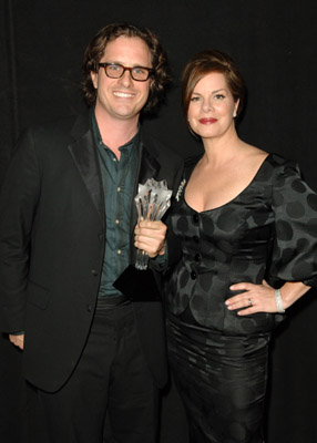 Marcia Gay Harden and Davis Guggenheim