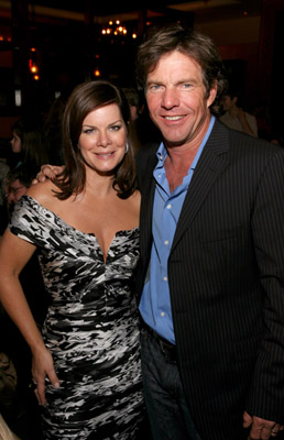 Dennis Quaid and Marcia Gay Harden at event of American Dreamz (2006)