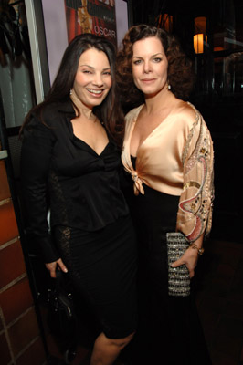 Fran Drescher and Marcia Gay Harden at event of The 78th Annual Academy Awards (2006)
