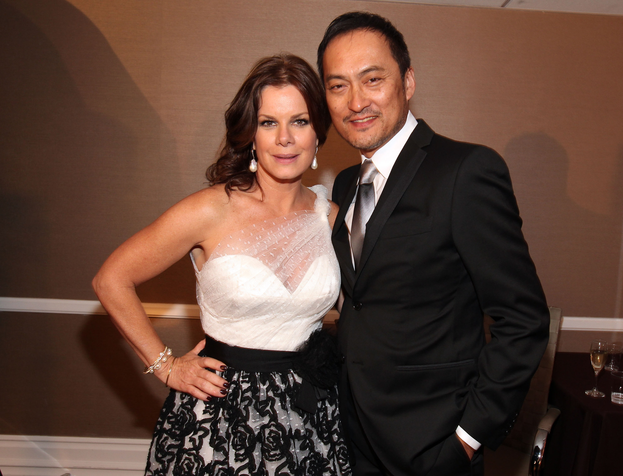 Marcia Gay Harden and Ken Watanabe