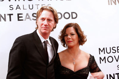 Marcia Gay Harden and Thaddaeus Scheel