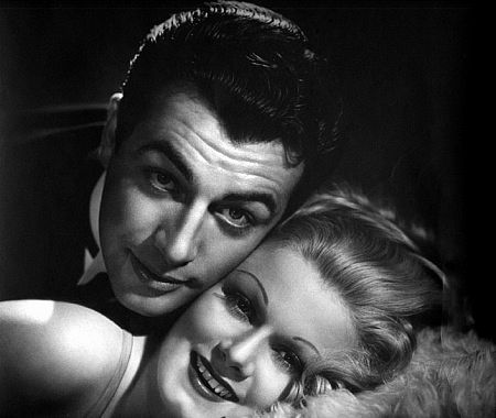 Jean Harlow and Robert Taylor, 1936. Silver gelatin, printed later, 11x11.5, signed. $1000 © 1978 Ted Allan MPTV