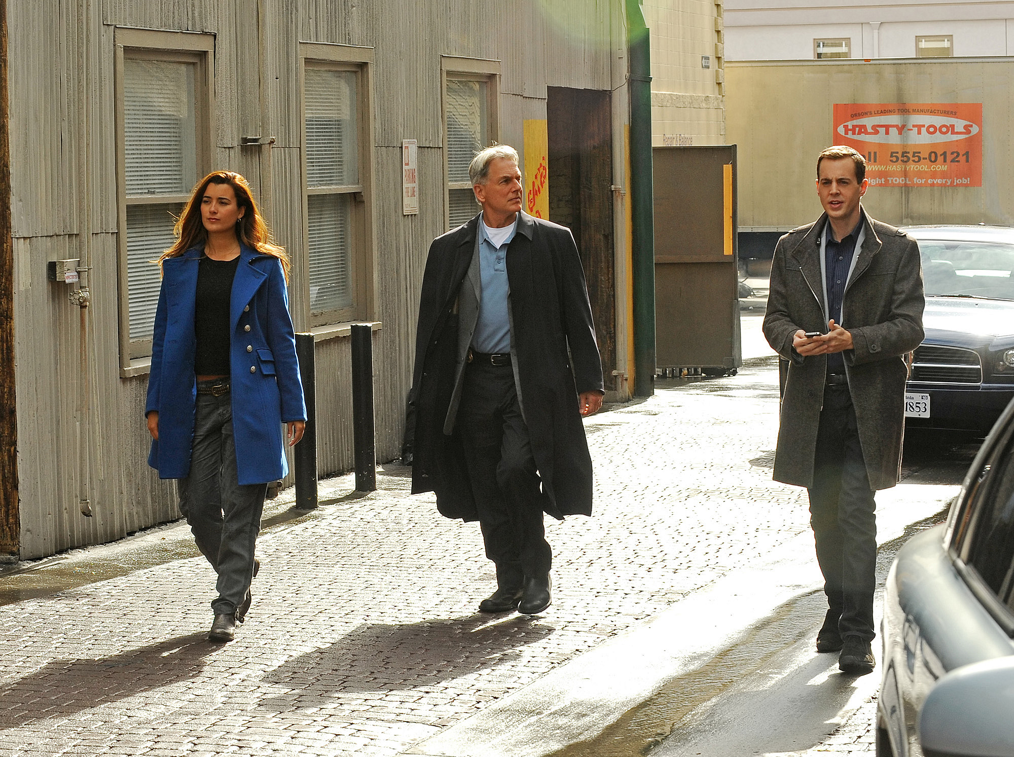 Still of Mark Harmon, Sean Murray and Cote de Pablo in NCIS: Naval Criminal Investigative Service (2003)