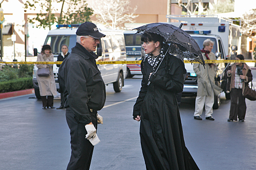 Still of Mark Harmon and Pauley Perrette in NCIS: Naval Criminal Investigative Service: South by Southwest (2009)