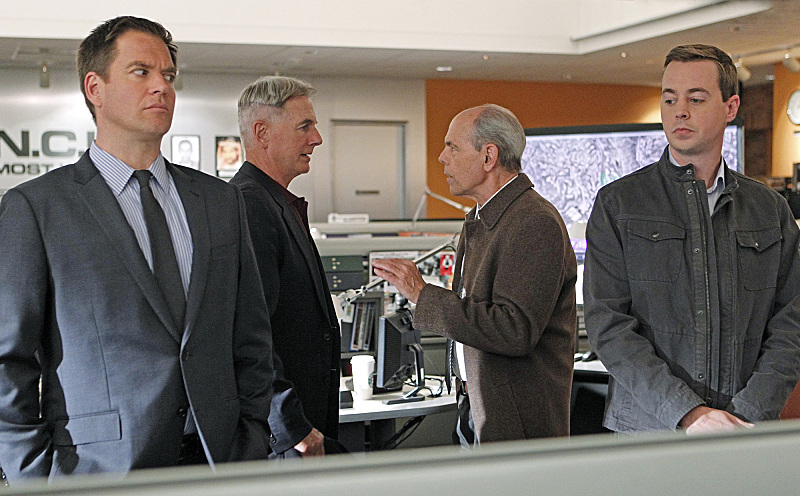 Still of Mark Harmon, Sean Murray, Joe Spano and Michael Weatherly in NCIS: Naval Criminal Investigative Service (2003)