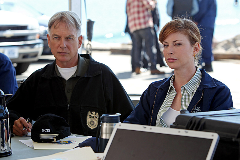 Still of Mark Harmon and Diane Neal in NCIS: Naval Criminal Investigative Service (2003)